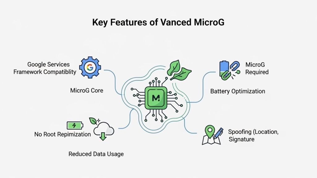 Key Features of Vanced MicroG